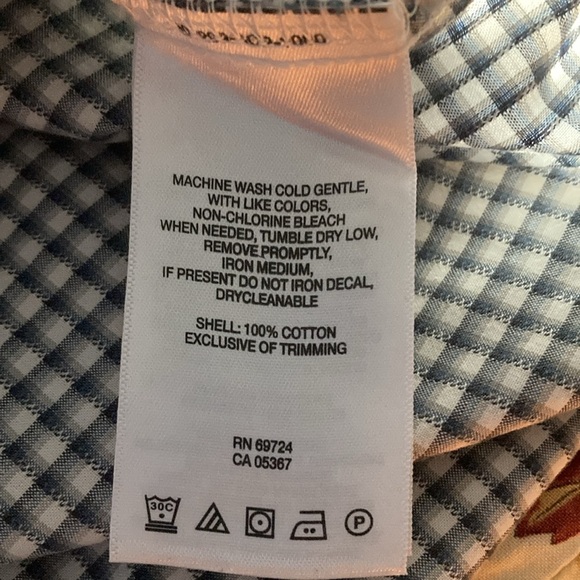 Columbia men’s long sleeve button collar shirt XL geometrical print - Picture 6 of 10